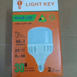 ĐÈN LIGHT KEY-A3 – ĐẲNG CẤP CHIẾU SÁNG – ĐẾ NHÔM ĐÚC + NHỰA PC